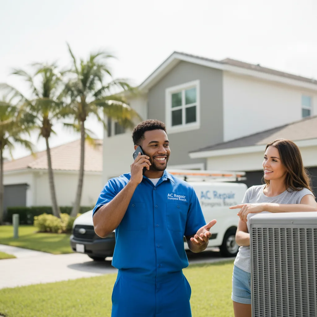 AC Repair Pompano Beach customer support in Aledo
